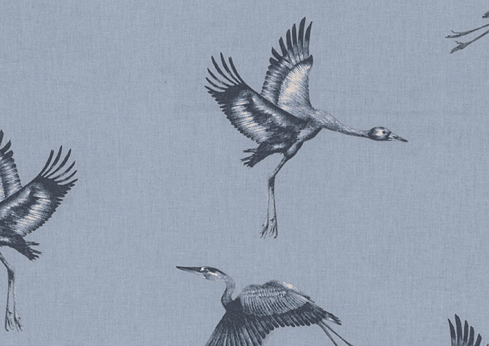 Cranes, Delft - Made to Measure Curtains - Image 9